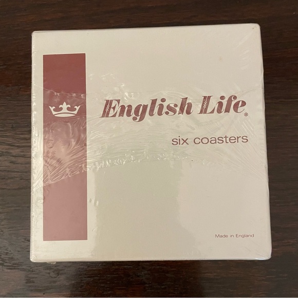 English Life Coasters, set of 6 - Picture 2 of 4